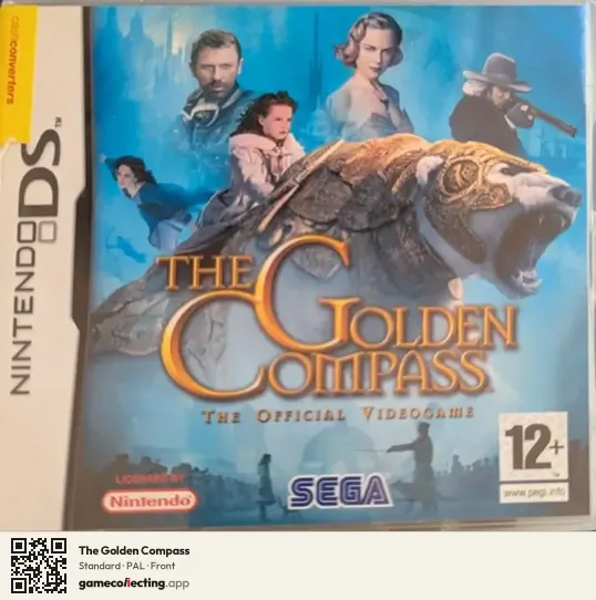 The Golden Compass Nintendo DS, PAL box front
