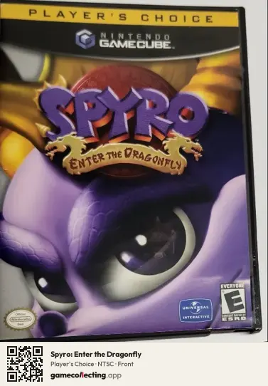 Spyro: Enter the Dragonfly Nintendo GameCube, NTSC box front