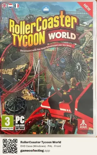 RollerCoaster Tycoon World Computer, PAL box front