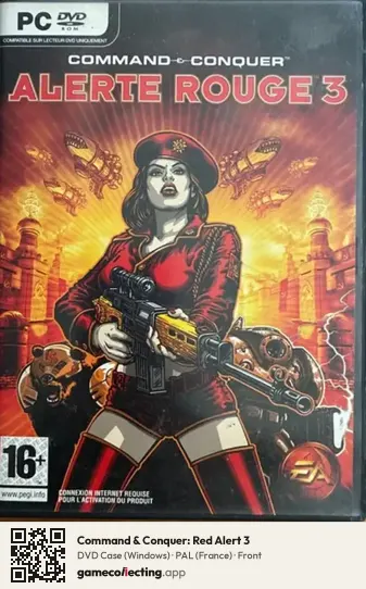 Command & Conquer: Red Alert 3 Computer, France box front
