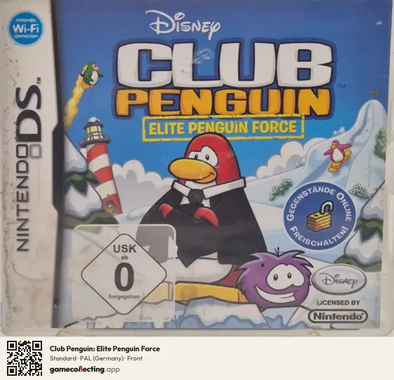 Club Penguin: Elite Penguin Force Nintendo DS, Germany box front