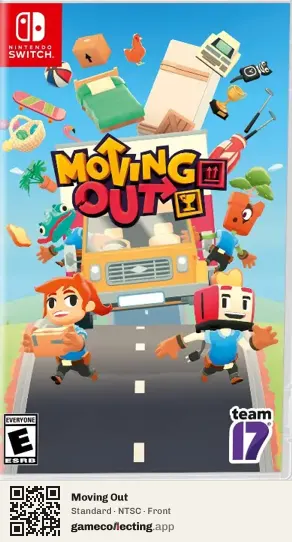 Moving Out Nintendo Switch, NTSC box front