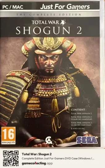 Total War: Shogun 2 Computer, PAL box front