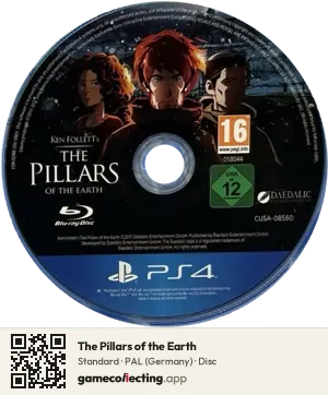 The Pillars of the Earth PlayStation 4, PAL disc