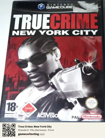 True Crime: New York City Nintendo GameCube, Germany box front