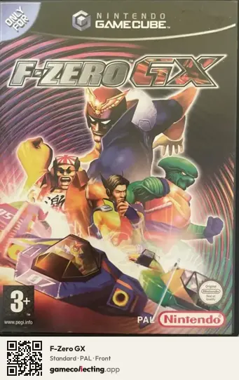 F-Zero GX Nintendo GameCube, PAL box front