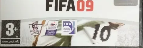 FIFA 09, the PEGI square on its front