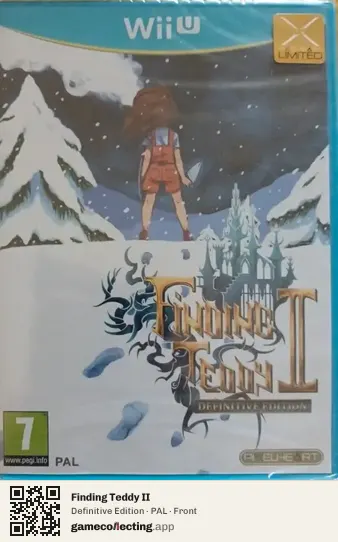 Finding Teddy II Nintendo Wii U, PAL box front