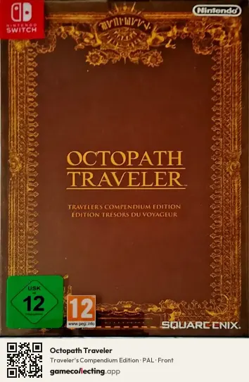 Octopath Traveler Nintendo Switch, PAL box front