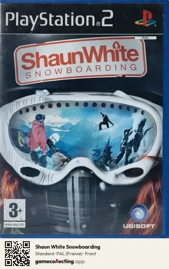 Shaun White Snowboarding PlayStation 2, France box front
