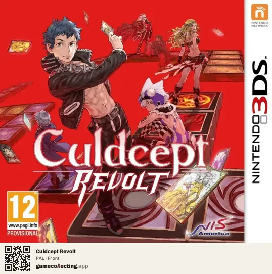 Culdcept Revolt Nintendo 3DS, PAL box front