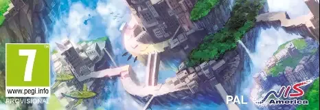 Rodea the Sky Soldier, the PEGI square on its front