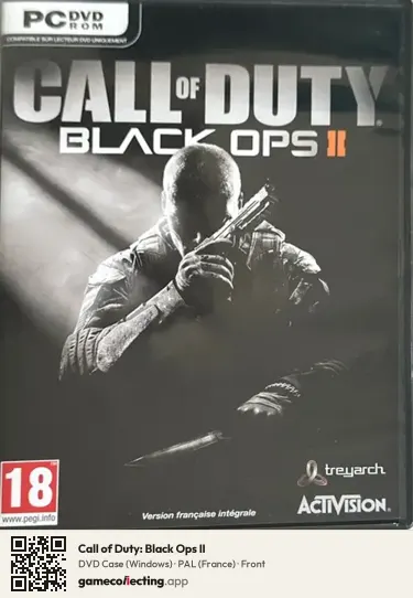 Call of Duty: Black Ops II Computer, France box front