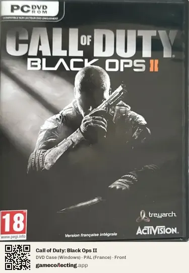 Call of Duty: Black Ops II Computer, France box front