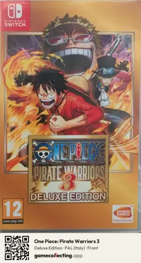 One Piece: Pirate Warriors 3 Nintendo Switch, Italy box front