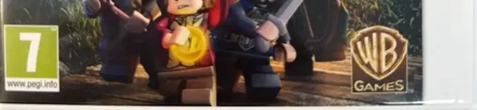 LEGO The Hobbit, the PEGI square on its front