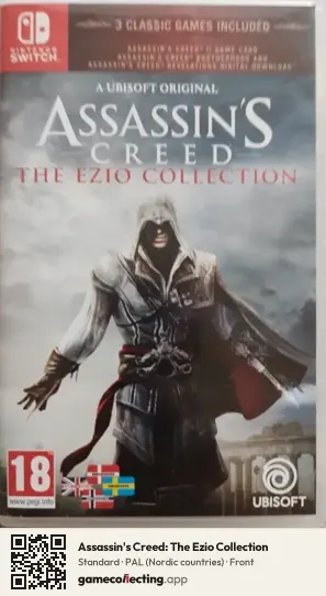 Assassin's Creed: The Ezio Collection Nintendo Switch, Nordic countries box front