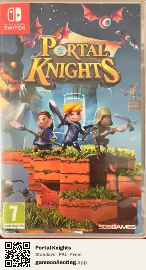 Portal Knights Nintendo Switch, PAL box front
