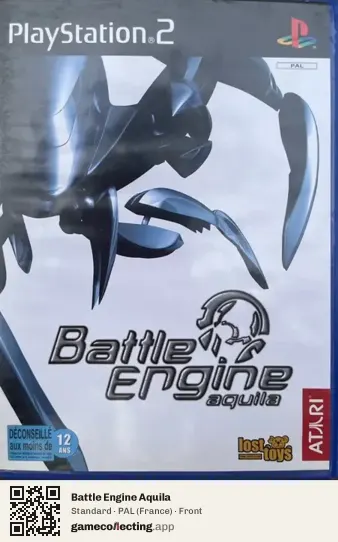 Battle Engine Aquila PlayStation 2, France box front