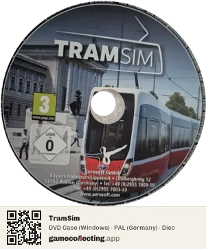 TramSim Computer, PAL disc