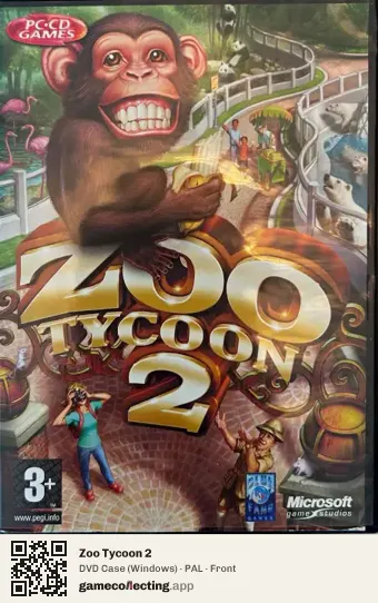 Zoo Tycoon 2 Computer, PAL box front