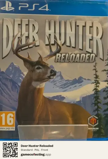 Deer Hunter Reloaded PlayStation 4, PAL box front