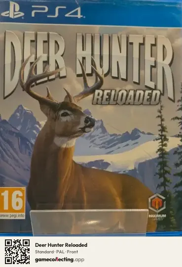 Deer Hunter Reloaded PlayStation 4, PAL box front