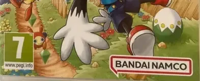 Klonoa Phantasy Reverie Series, the PEGI square on its front