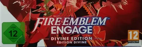 Fire Emblem Engage, the PEGI square on its front