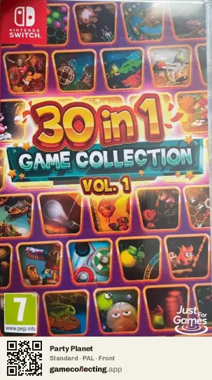 Party Planet Nintendo Switch, PAL box front