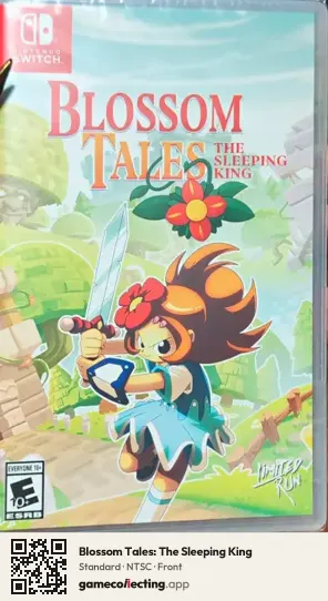 Blossom Tales: The Sleeping King Nintendo Switch, NTSC box front