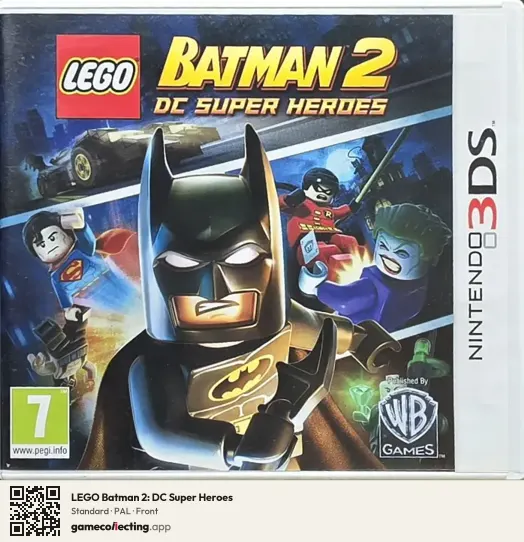 LEGO Batman 2: DC Super Heroes Nintendo 3DS, PAL box front