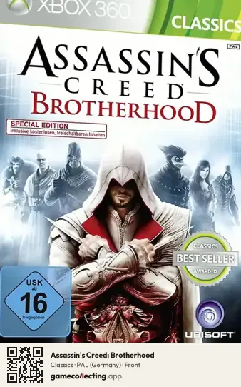 Assassin's Creed: Brotherhood Xbox 360, Germany box front