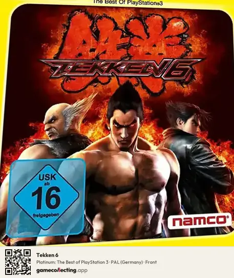 Tekken 6 PlayStation 3, Germany box front