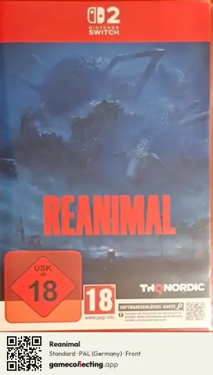 Reanimal Nintendo Switch 2, Germany box front