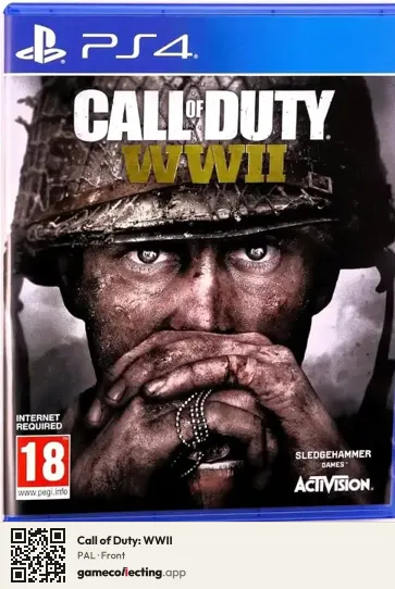 Call of Duty: WWII PlayStation 4, PAL box front