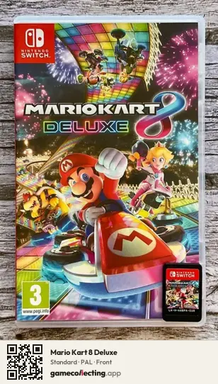 Mario Kart 8 Deluxe Nintendo Switch, PAL box front