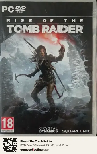 Rise of the Tomb Raider Computer, France box front