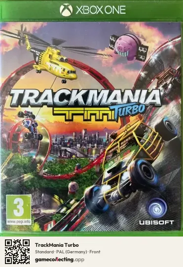 TrackMania Turbo Xbox One, Germany box front