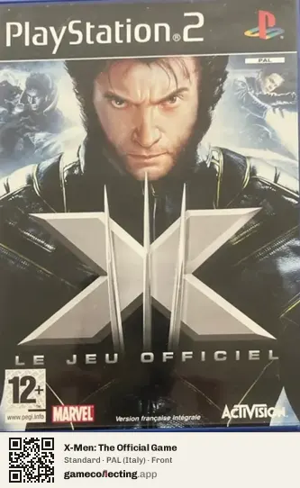 X-Men: The Official Game Game Boy Advance, Italy box front