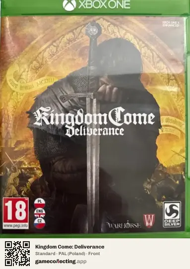 Kingdom Come: Deliverance Xbox One, Poland box front