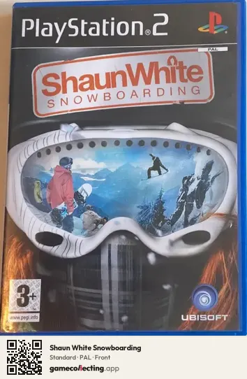 Shaun White Snowboarding PlayStation 2, PAL box front