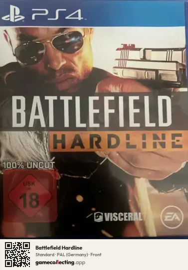 Battlefield Hardline PlayStation 4, Germany box front