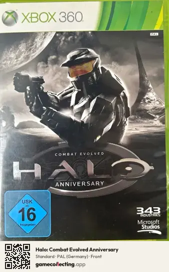 Halo: Combat Evolved Anniversary Xbox 360, Germany box front
