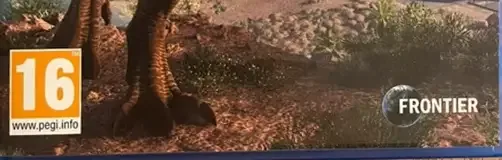 Jurassic World Evolution 2, the PEGI square on its front