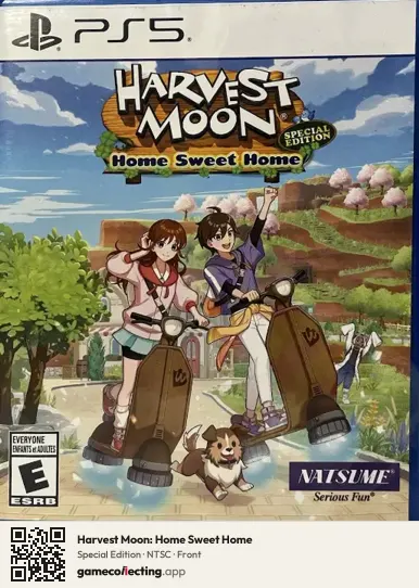 Harvest Moon: Home Sweet Home PlayStation 5, NTSC box front