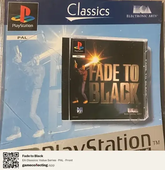 Fade to Black PlayStation, PAL box front