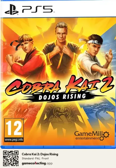 Cobra Kai 2: Dojos Rising PlayStation 5, PAL box front