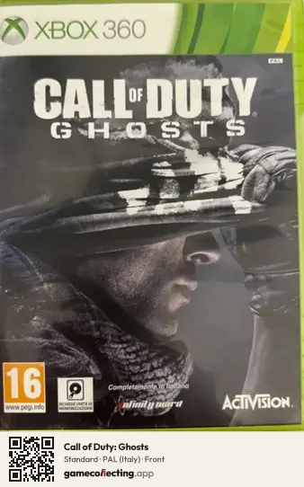 Call of Duty: Ghosts Xbox 360, Italy box front
