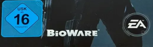 Mass Effect Trilogy, the USK square on its front